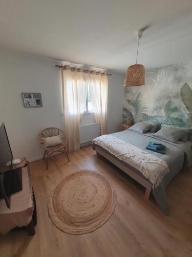 Chambre 15 m2 avec sdb privative - Chambre d'hôtes - Changé