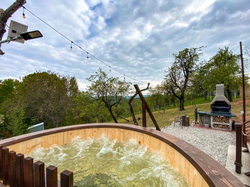 Létesítmények, Cabana Galaxy A Frame by Cabanele Galaxy in Vulcana De Sus