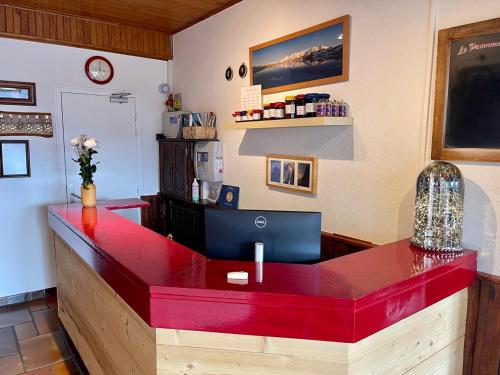 Előcsarnok, Hotel Chalet Le Panoramique in Le Bourg-d'Oisans