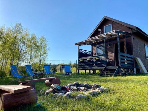 Domek pod brzozami in Brodnica Gorna