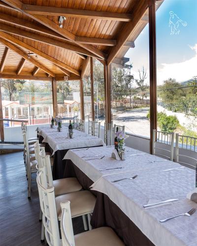 Étterem, Chaupimundo Lodge in San Antonio de Pichincha