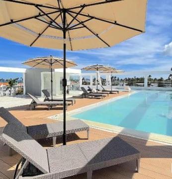 Swimming pool, SOL CARIBE BEACH in Punta Cana