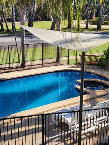 Kilátás, Barham Bridge Motor Inn in Barham