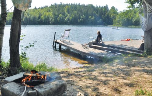 Viesnīcas āriene, Lovely Home In Tving With Sauna in Tving