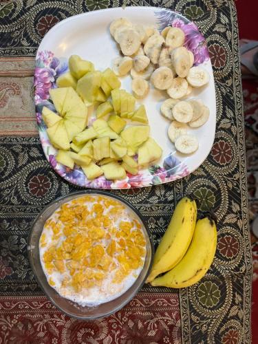 Jídlo a nápoje, Ganga Guest House in Varanasi