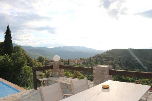 ZenTerra Country house with prive swimming pool and view in อันดริไซนา