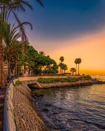 Näkymä, Studio Cap d'Antibes Vue Mer Exceptionnelle in Saramartel