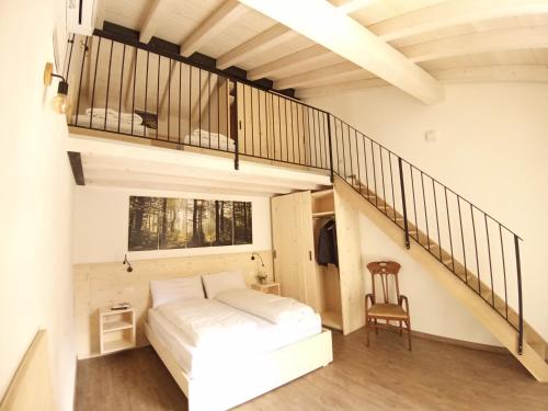 1 double bed, 2 twin beds, 1 sofa bed