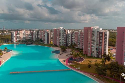 DR02 Departamento Moderno con Vista a la Laguna en Dream Lagoons, Cancún (photo 6)