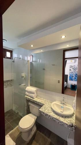 Bathroom, Hotel Casa Bethel in Santa Marta
