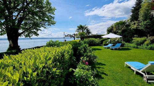 tuin, Boutique Hotel Villa am See in Hagnau