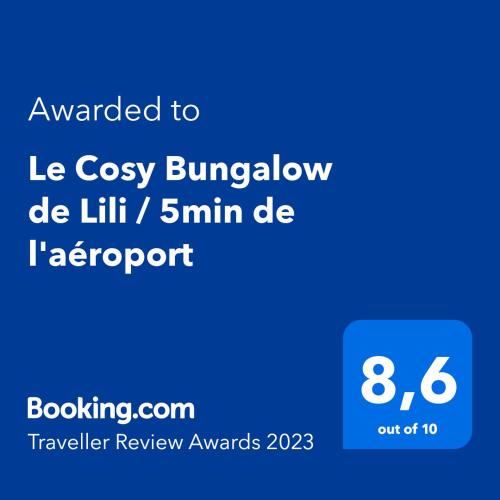 Le Cosy Bungalow de Lili / 5min de l'aéroport - Location saisonnière - Les Abymes