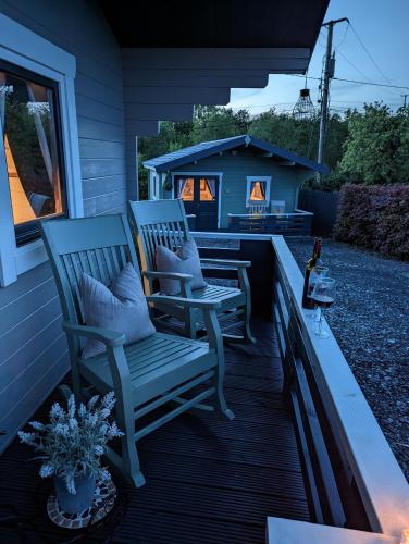 Balcony/terrace, Westport Country Chalets in Newport