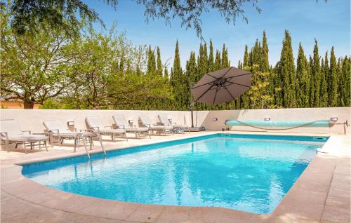 Stunning Home In Fayence With Outdoor Swimming Pool, Wifi And 3 Bedrooms