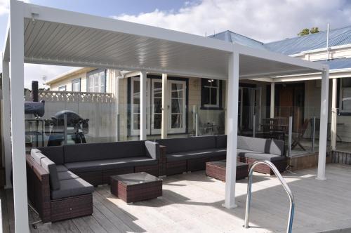 Balkons/terase, Kauri Villas in Parua Bay