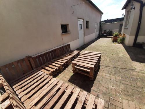 Balkons/terase, Haus für Monteure 3-6 Personen (Haus fur Monteure 3-6 Personen) in Seegebiet Mansfelder Land