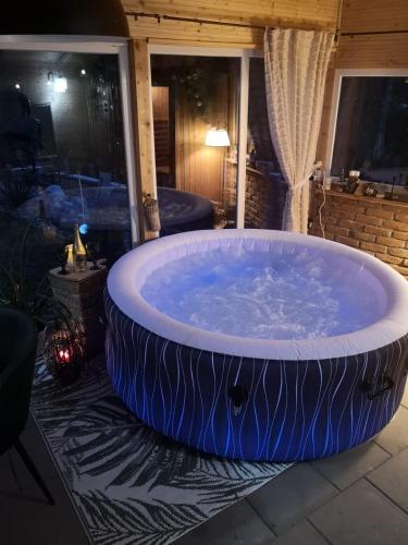 جاكوزي, The Little Blue House in Valiug