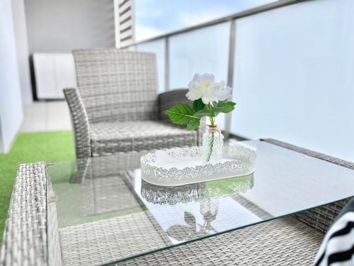 ระเบียง/ชานเรือน, Appartement T2 vue panoramique sur Annecy in เซย์โนด์