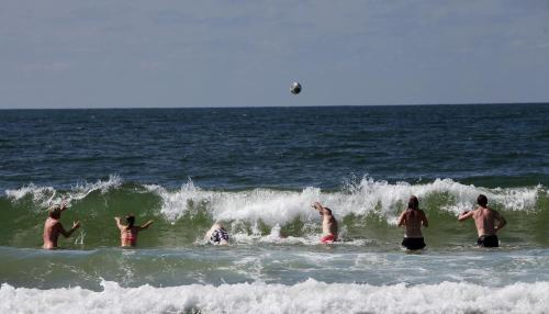 沙灘, Dancamps Holmsland in 維澤桑訥