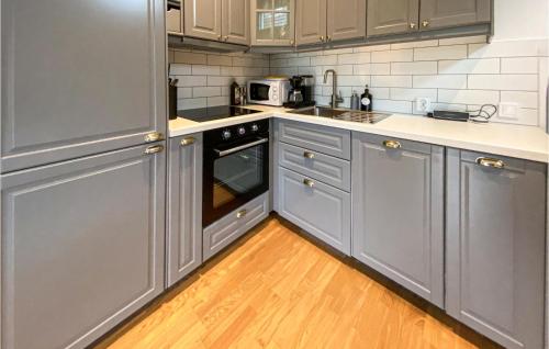 virtuve, 1 Bedroom Stunning Home In Grimsholmen in Heberg
