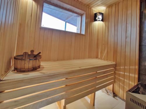 Sauna, NORDIC уютный домик в скандинавском стиле в горах Алматы (NORDIC уютныи домик в скандинавском стиле в горах Алматы) in Beskajnara
