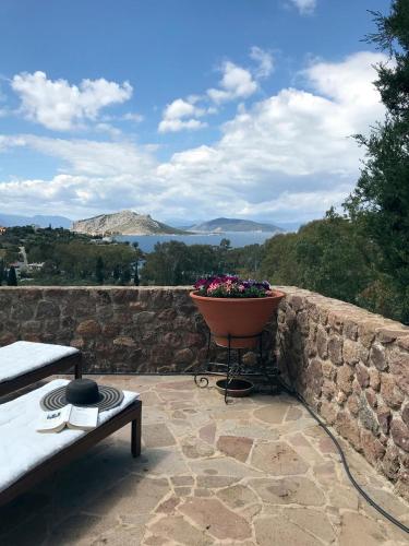 serenity villa Aegina fantastic view near the beach, Attica