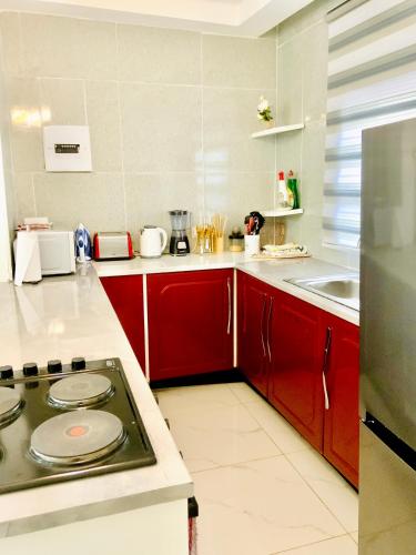 Kitchen, Monaco villa Palapye in Palapye