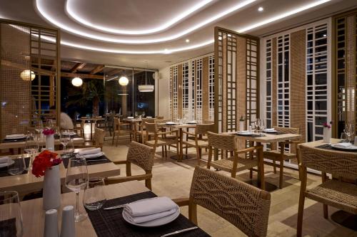 Étterem, Aurora Luxury Suites in Panagia Kalou