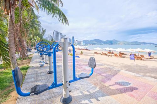 Ocean Sun Apartment Hon Chong Nha Trang  - 해변