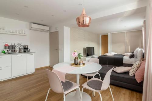 Ljubljana studio with FREE parking, Washer & Dryer