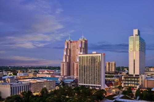 San Antonio Marriott Rivercenter on the River Walk in San Antonio, USA