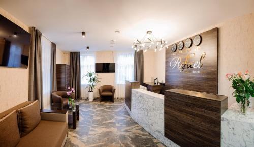 Koplietošanas atpūtas telpa ar TV, Hotel Boutique Refael in Truskavets