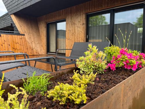 Erkély/terasz, SØGAARDEN - Hotel & SøCamp near Karupi repülőtér