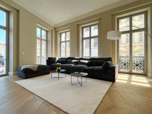 Luxury Home / 3-Raum-Suite an der Frauenkirche / 2, Drážďany (fotografie 3)