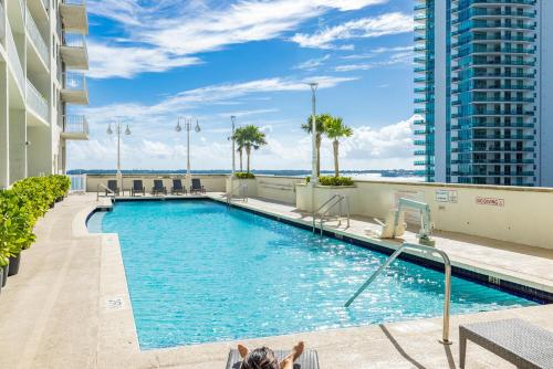 Brickell Miami Unit, Amazing view, balcony, Pool, 1 free Parking