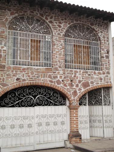 Entrance, El Sunset Hostel in Puerto Vallarta