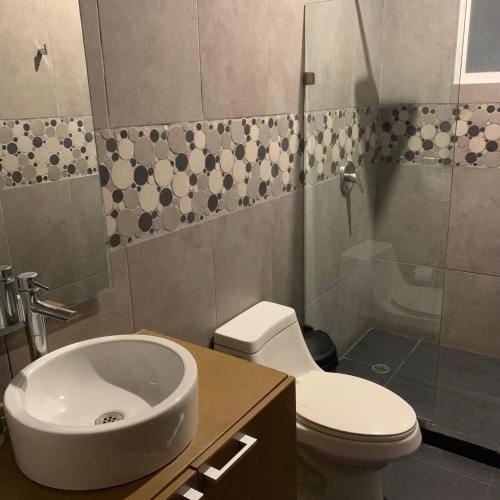 ฝักบัว, Hostel Auikyani in โคซูเมล