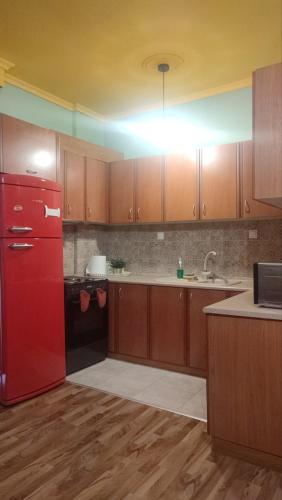 Küche, Top Floor Apartment in Komotini