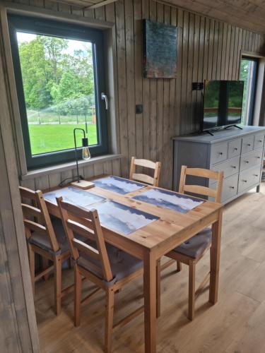 Domki nad jeziorem Bystrzyna in 波烏琴-茲德魯伊