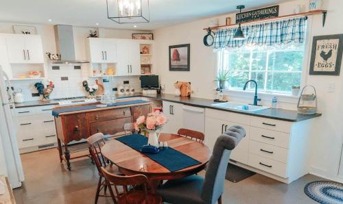 virtuve, Clinton Pond Bed and Breakfast in New London (PE)