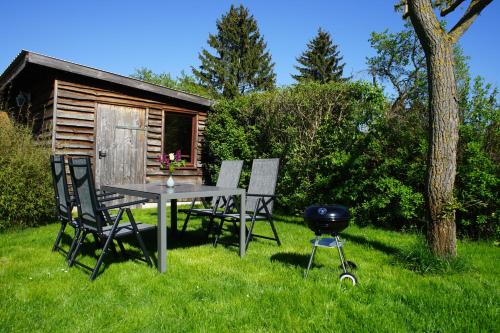 Iekārtas, Klättes Ferienwohnung mit Garten (Klattes Ferienwohnung mit Garten) in Dahme/Mark
