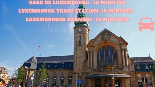 Luxembourg City - 70m2 - Easy parking - Bus - 2 TVs - between City and Forest