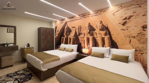 Celia Pyramids View inn Room Type - Deluxe Quadruple Room