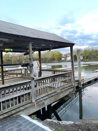 One bedroom with modern kitchen, balcony with water view One bedroom with modern kitchen, balcony with water view