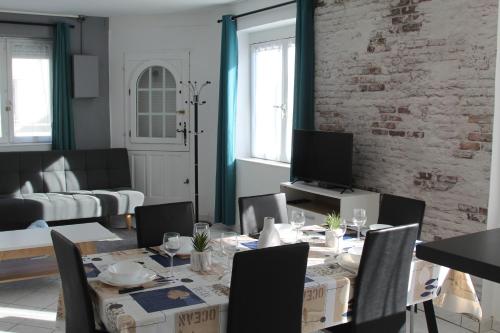 Appartement duplex avec cour 10 pers - Location saisonnière - Berck