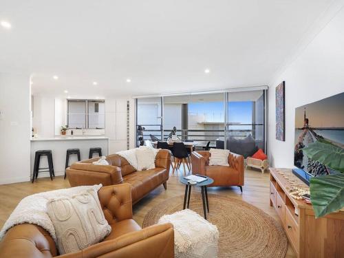 Lavish 3-bedroom ocean apartment in Wollongong