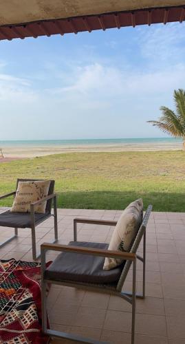 Beach, شاليه على البحر UAE, Abu Dhabi in Al Mirfa
