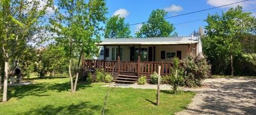 Mobilhome à la campagne au calme