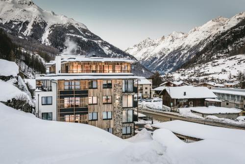 Kilátás, Valentin Design Apartments in Solden