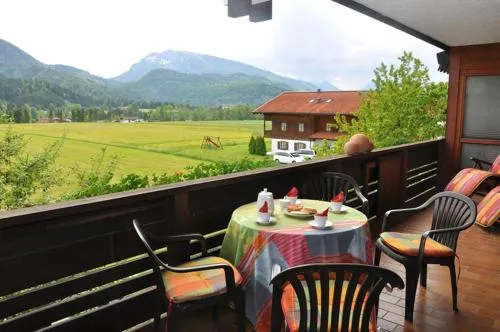 Alpenglühn in Reit im Winkl, Deutschland